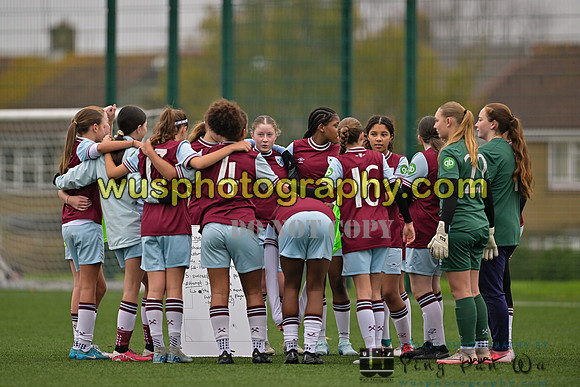 20241130-095841 West Ham United Warriors Girls U14 v Fareham Town Youth FC Girls U14