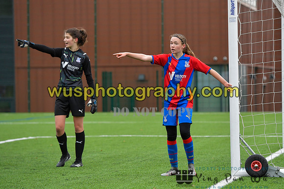 20211127-121446 Crystal Palace FC Girls U16 v Leicester City Women's FC Blues U16