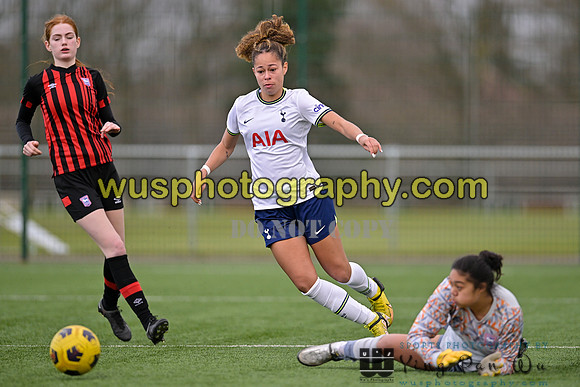 20230201-151017L Tottenham Hotspur Women FC WSL Academy U21 v Ipswich Town Women FC U21