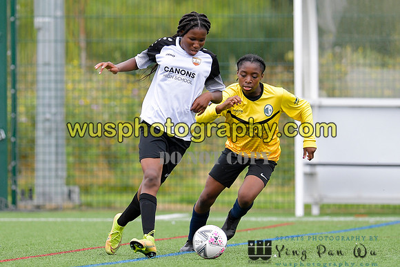 20210821-110450A London Bees Academy U14 v Kent Football United Girls U14