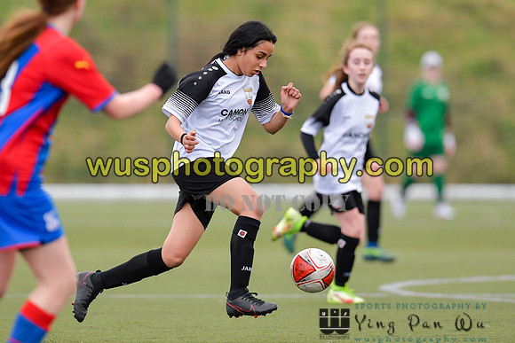 20220129-142518A London Bees Academy U14 v Crystal Palace FC Girls U14