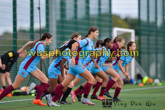 20220924-145140A West Ham United Performance Girls U16 v Crystal Palace FC Girls U16