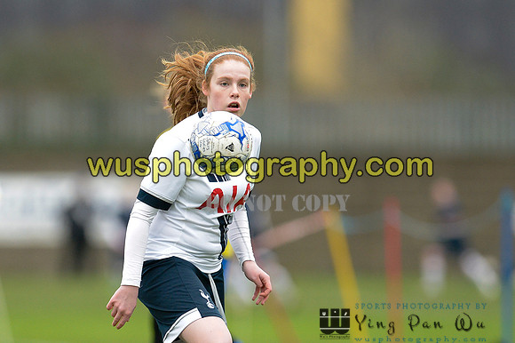 20160206-112148-2 Tottenham Hotspur Girls U14 v Harvesters FC Girls U14