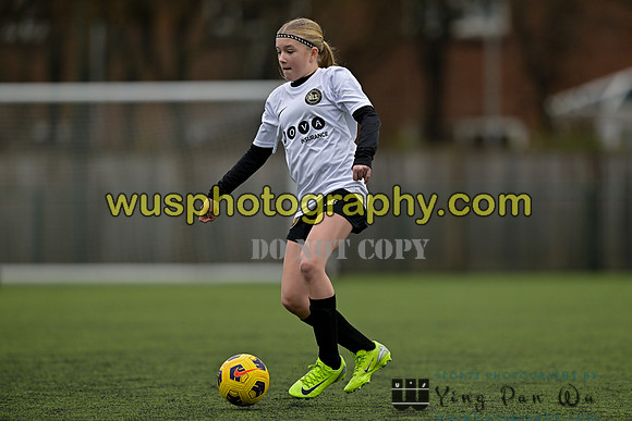 20250222-102151 Millwall Lionesses U12 v New Level Soccer Girls U12