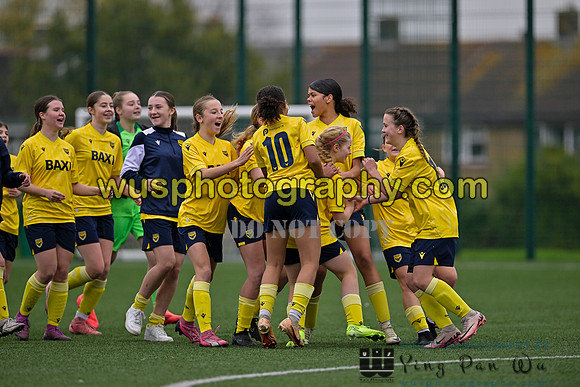 20241109-115619 West Ham United Performance Claret Girls U14 v Oxford United Girls U14