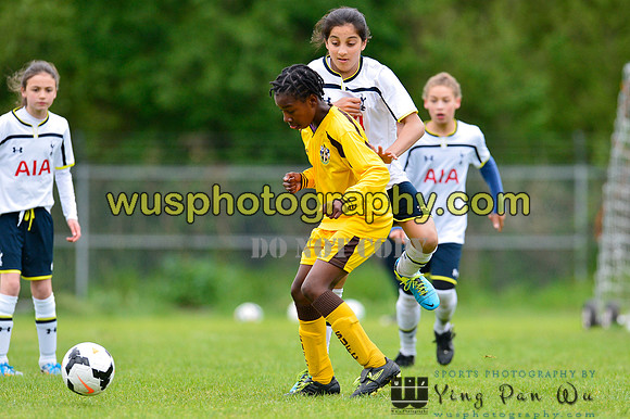 20150426-111132-4 Tottenham Hotspurs Girls U11 v Sutton United Girls U11