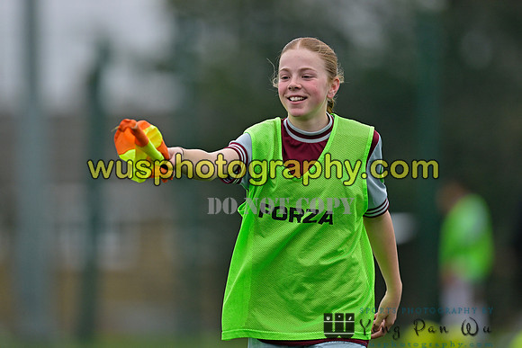 20241130-100129 West Ham United Warriors Girls U14 v Fareham Town Youth FC Girls U14