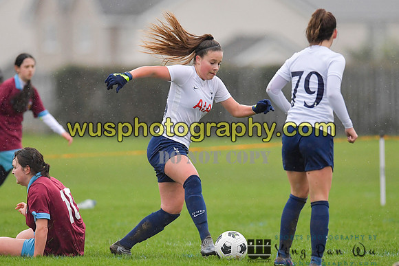 20220108-101446A Tottenham Hotspur Women FC JTP U15 v West Ham United Performance Girls U16