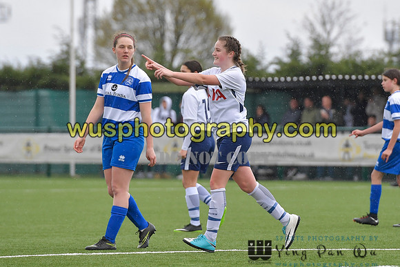 20180415-170023 Queens Park Rangers Girls U16 v Tottenham Hotspur Girls U15