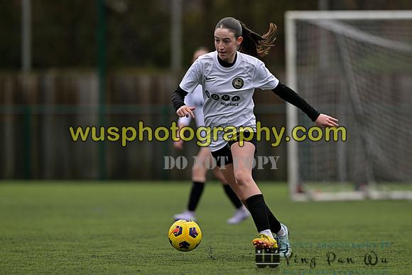20250222-103214 Millwall Lionesses U12 v New Level Soccer Girls U12