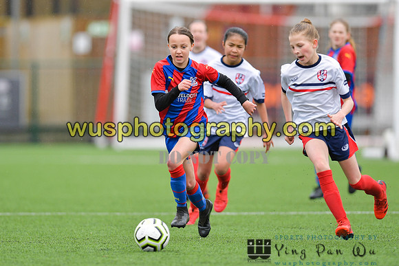 20220313-114825 Crystal Palace FC Girls U12 v Kew Park Rangers Girls U12 Reds
