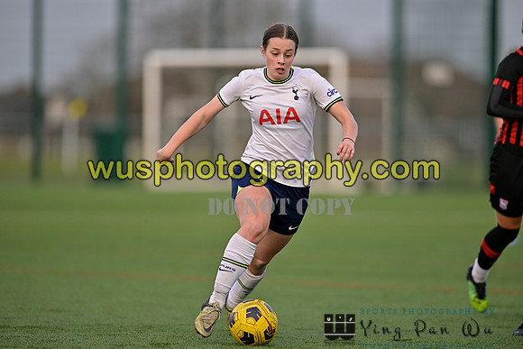 20230201-154349E Tottenham Hotspur Women FC WSL Academy U21 v Ipswich Town Women FC U21