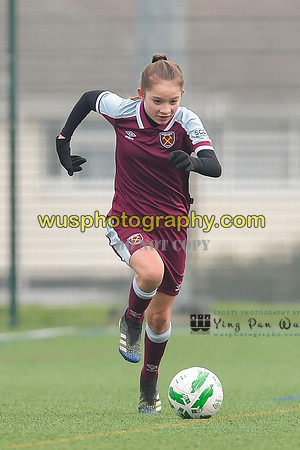 20220115-131323 West Ham United Academy Girls U14 v Notts County FC Girls U14
