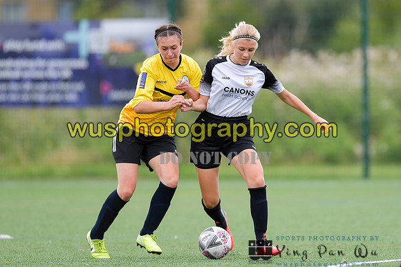 20210821-101813C London Bees Academy U14 v Kent Football United Girls U14