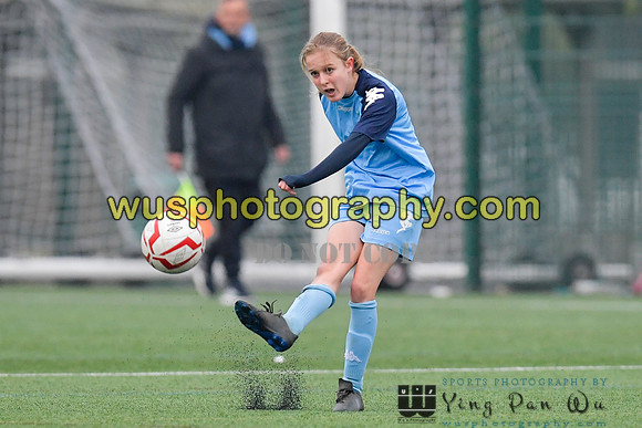 20220115-151032 West Ham United Performance Girls U16 v London City Lionesses U16