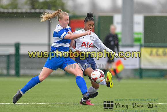 20180415-162925D Queens Park Rangers Girls U16 v Tottenham Hotspur Girls U15