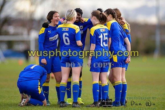 20220206-100131 AFC Wimbledon Girls U16 v Crystal Palace FC Girls U16