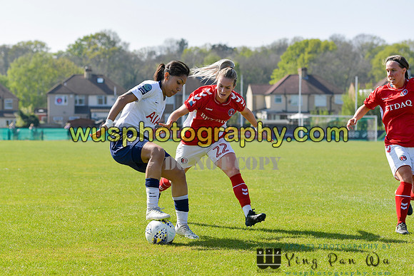 20190421-152804A Charlton Athletic Womens FC v Tottenham Hotspur Ladies FC