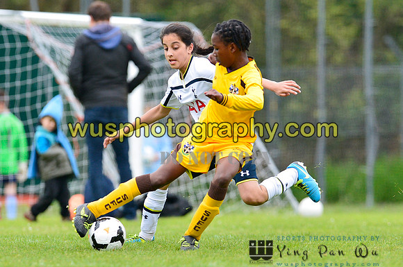 20150426-111828-2 Tottenham Hotspurs Girls U11 v Sutton United Girls U11