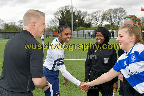 20180415-152041 Queens Park Rangers Girls U16 v Tottenham Hotspur Girls U15