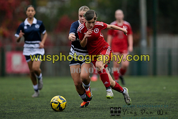 20241026-104132A Millwall Lionesses U16 v Welling United Academy Girls U16