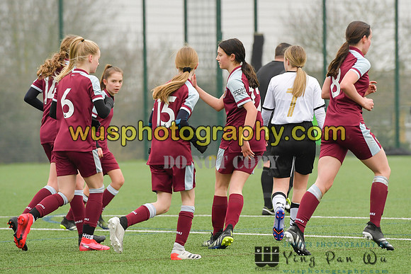 20220115-133121 West Ham United Academy Girls U14 v Notts County FC Girls U14