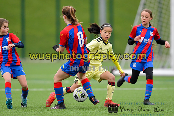 20220122-142927 Crystal Palace FC Girls U12 v Arsenal FC Girls U12