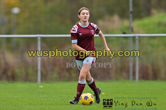 20221119-111805A Tottenham Hotspur Women FC Academy U15 v West Ham United Academy Girls U15
