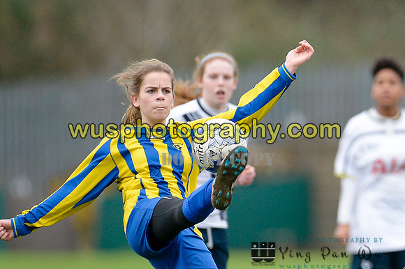 20160206-115413 Tottenham Hotspur Girls U14 v Harvesters FC Girls U14