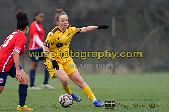 20220123-154756 AFC Leyton v Sutton United Women U21