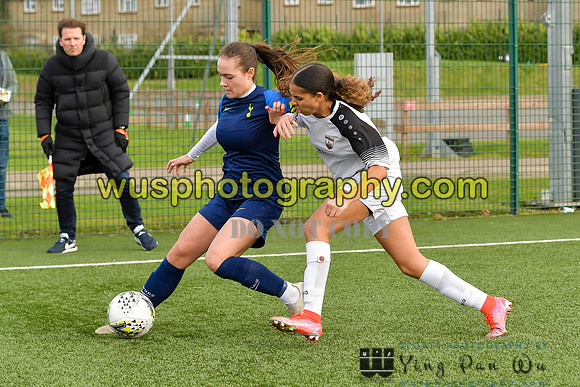 20220129-135458B London Bees Academy U16 v Tottenham Hotspur Women FC JTP U16