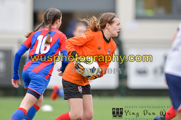 20220313-124350 Crystal Palace FC Girls U12 v Kew Park Rangers Girls U12 Reds