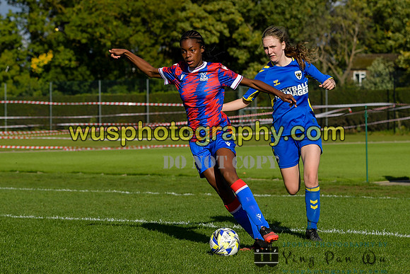 20221015-111828B AFC Wimbledon Girls U14 v Crystal Palace FC Girls U14