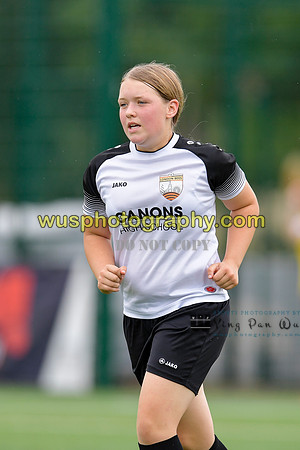 20210821-105526A London Bees Academy U14 v Kent Football United Girls U14