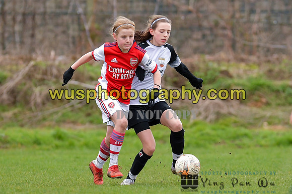 20220305-134331 London Bees Academy U14 v Arsenal FC Girls U13