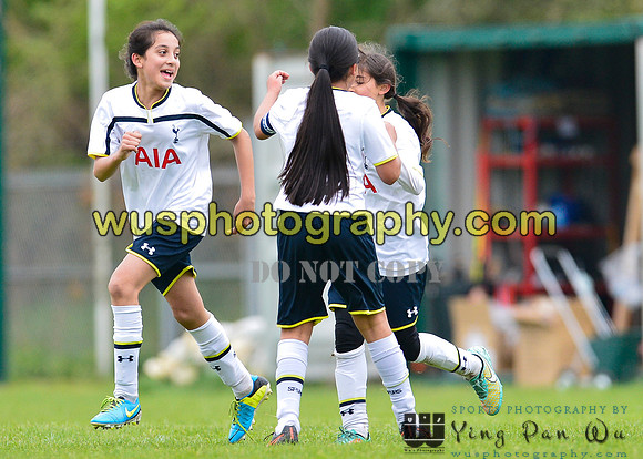 20150426-104234-3 Tottenham Hotspurs Girls U11 v Sutton United Girls U11