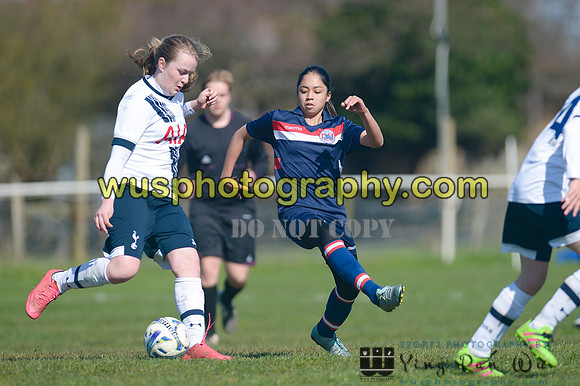 20160402-111841-2 Denham United Girls U14 v Tottenham Hotspur Girls U14