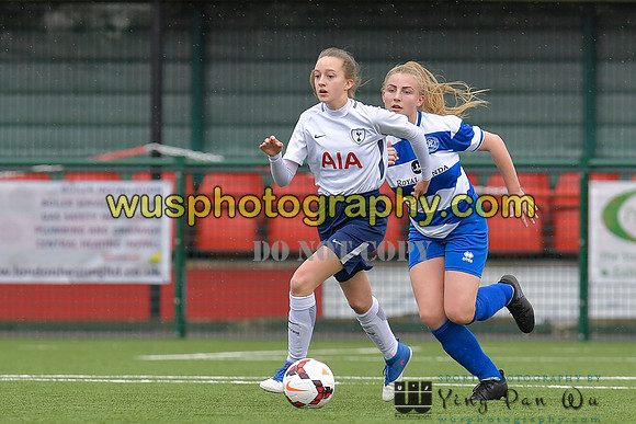 20180415-153726A Queens Park Rangers Girls U16 v Tottenham Hotspur Girls U15