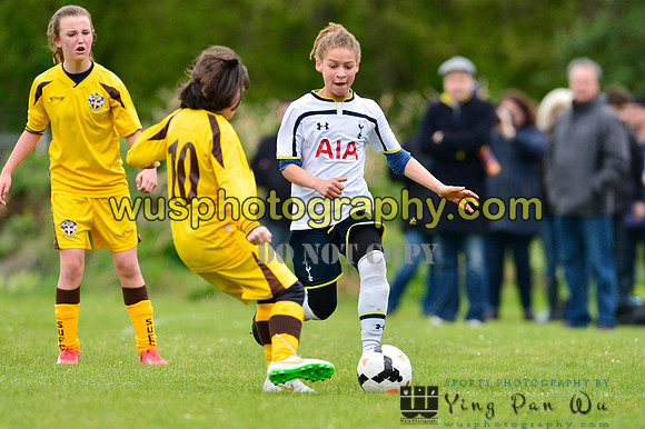 20150426-112554 Tottenham Hotspurs Girls U11 v Sutton United Girls U11