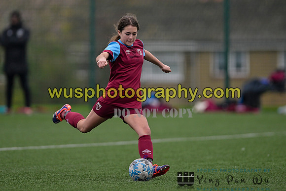 20241109-115427 West Ham United Performance Claret Girls U14 v Oxford United Girls U14
