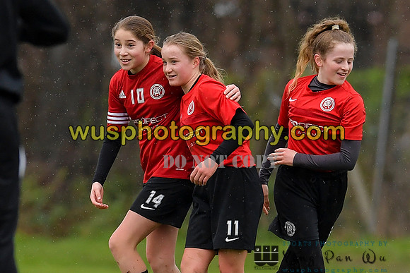 20180203-104324A Tottenham Hotspur Girls U13 v Pro Direct Academy BXB Girls U13 White