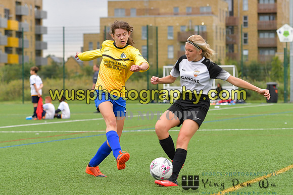 20210821-111231 London Bees Academy U14 v Kent Football United Girls U14