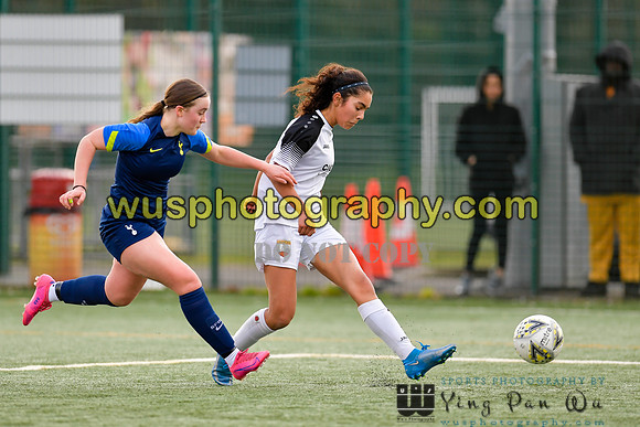 20220129-140958 London Bees Academy U16 v Tottenham Hotspur Women FC JTP U16
