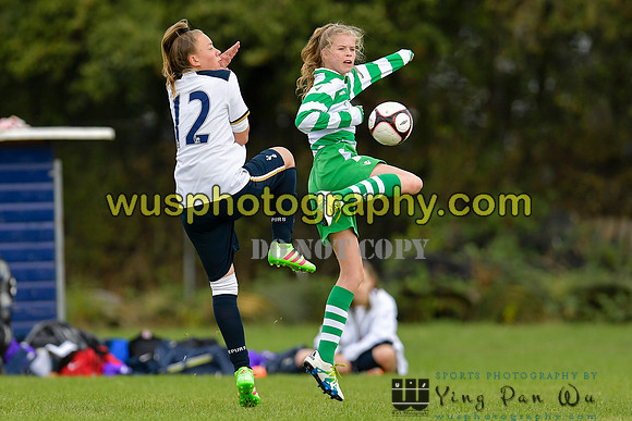 20161002-110318 Tottenham Hotspur Girls U14 v Writtle Minors FC Girls U14