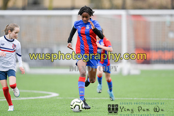 20220313-123114D Crystal Palace FC Girls U12 v Kew Park Rangers Girls U12 Reds