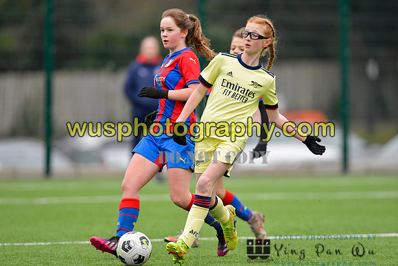 20220122-144140 Crystal Palace FC Girls U12 v Arsenal FC Girls U12