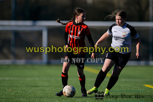 20220319-151938 London Bees Academy U14 v AFC Bournemouth Girls U14