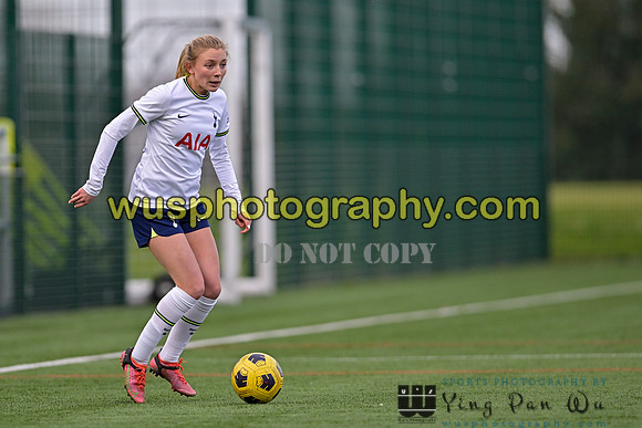 20230201-151956 Tottenham Hotspur Women FC WSL Academy U21 v Ipswich Town Women FC U21
