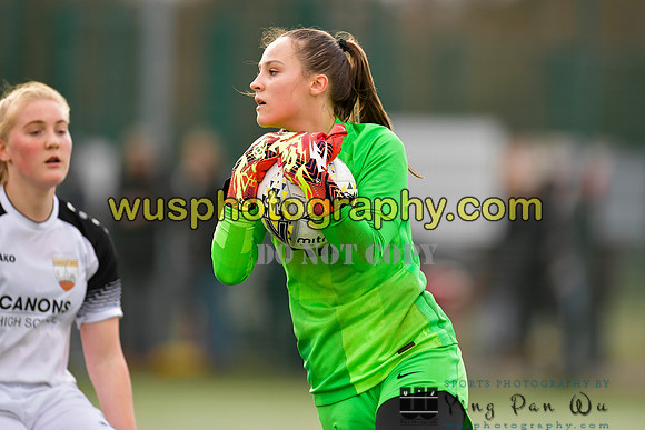 20220129-135956A London Bees Academy U16 v Tottenham Hotspur Women FC JTP U16