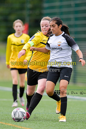 20210821-101453 London Bees Academy U14 v Kent Football United Girls U14
